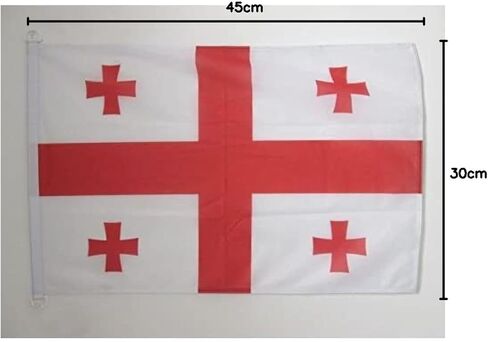 Kurdistan NAUTICAL Flag 18'' x 12'' - Curdistan flags 30 x 45 cm - Banner 12x18 in for boat - AZ FLAG in Saudi Arabia