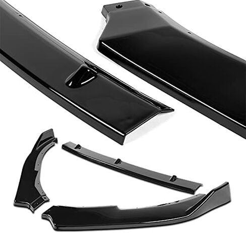 البقاء في صناديق ، 5pcs ABS ABS الأمامية المصد قدم المفسد أدوات الجسم + التنانير الجانبية Universal 31 "× 4" ، متوافقة مع طراز فولكس واجن غولف GTI 2010-2013 2010-2013 in Kuwait