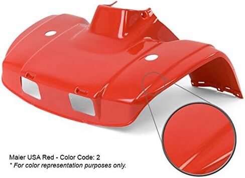 Maier USA Front Fender متوافق / بديل لـ Honda XR75 / XR80 - Orange - 136007 in Kuwait