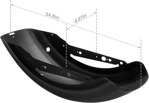 Green-L Motorcycle Gloss Black Rear Fender Fit for Harley Sportster XL883 XL1200 Roadster 2007-2009 in Saudi Arabia