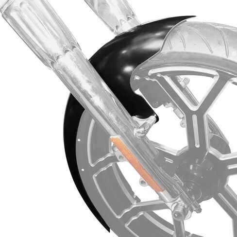 TCT-Motorparts 21 "Wheel Wrap Fender for Harley Touring Road King ، Glide Street ، Electra Glide flhr flhx flht models custom baggers painted Black in Kuwait