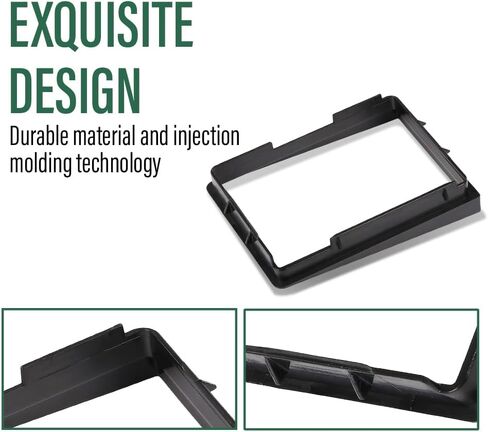 LQI Transmission Shifter Boot Bezel Compatible with Jeep Cherokees 1984-1994 Fit Jeep Wrangler 1997-2004 18886.94 53000056 Black in Saudi Arabia