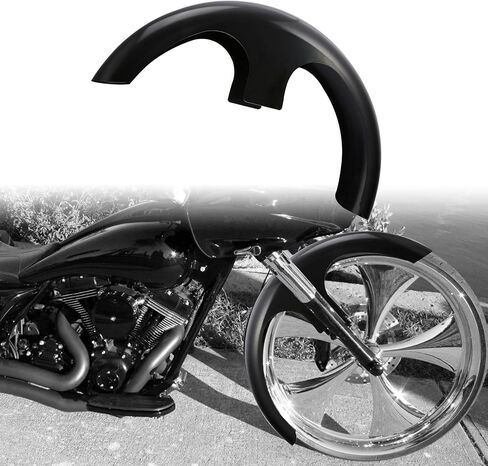 XMT-Moto 30 "Frender Fender for Harley Bagger Touring Road King Glide fltr flhr flhr flhx 1997-2013 ، Black in Saudi Arabia