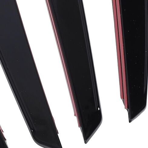 4PCS Car Front Bumper Splitter Fins Lip Trim, Glossy Black Improve Diffuser Shark Fin Kit for Car Spoiler Wing, Front Bumper Side Canards Splitter Fins for WRX STI VB 2022 Onwards in Saudi Arabia
