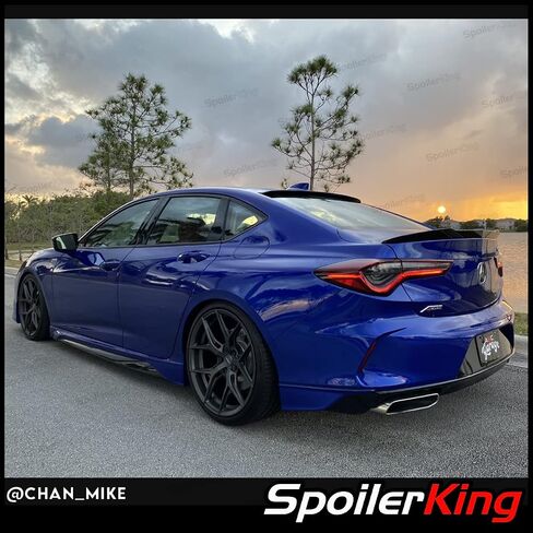 SpoilerKing Rear Window Roof Spoiler Compatible with Acura TLX 2021-present (284R) in Saudi Arabia