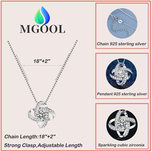 Christmas Gifts For Daughter In Law Necklace 925 Sterling Silver Daughter In Law Gifts From Mother In Law Birthday Gifts With Message Card &Gift Box in Kuwait