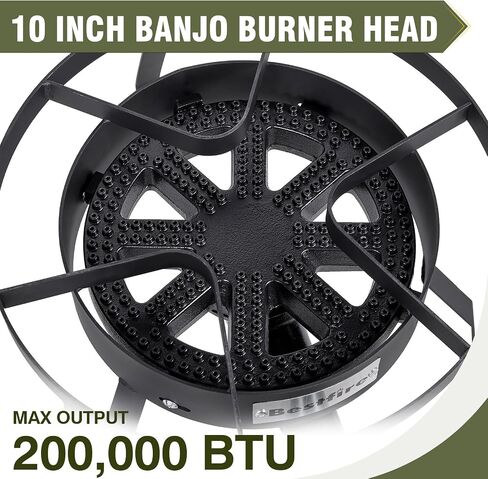 Bestfire Propane Burner, Single Propane Stove, Windproof Gas Stove for Outdoor Cooking, Portable Gaming Stove with Piezo Ignition, Includes Carrying Bag in Kuwait