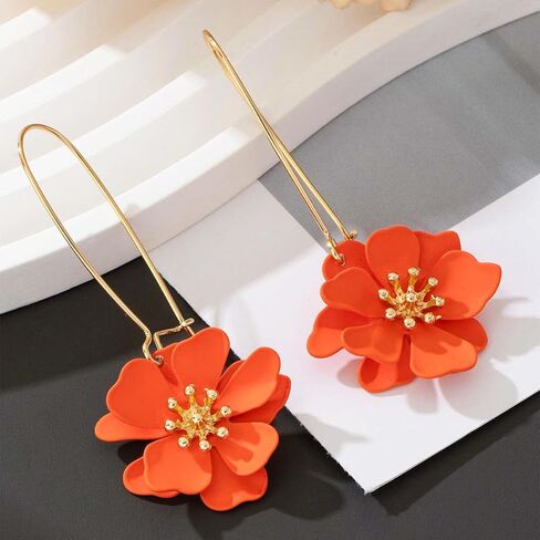 Wcrazye Bohemian Daisy Flower Earlace Necklace مجموعات للنساء الفريد من نوع in Saudi Arabia