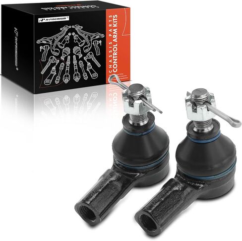 A-Premium 2 x Front Outer Tie Rod Ends, Compatible with Honda Element 2003-2011 & Acura RSX 2002-2006 in Saudi Arabia