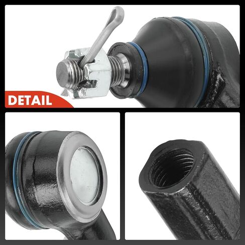 A-Premium 2 x Front Outer Tie Rod Ends, Compatible with Honda Element 2003-2011 & Acura RSX 2002-2006 in Saudi Arabia