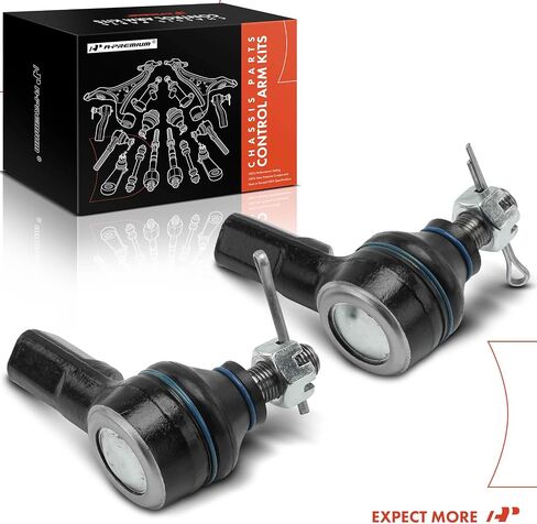 A-Premium 2 x Front Outer Tie Rod Ends, Compatible with Honda Element 2003-2011 & Acura RSX 2002-2006 in Saudi Arabia