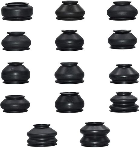 14PCS Ball Joint Car Tie Rod Boot, Rubber Tie Rod End Boots Dust Protection Cover, Automotive Turn To Rods Arm Ball Joint Head Boot, Universal Vehicles Suspension Steering Accessories in Saudi Arabia
