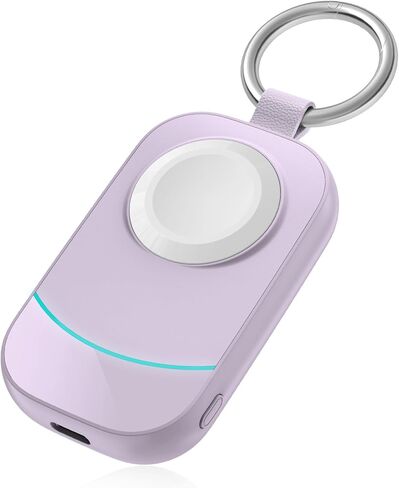 Portable Wireless Charger for Apple Watch - 2500mAh Travel Fast Charger for iWatch Series 10/9/8/7/6/5/4/3/2/SE/UItra/UItra 2 in Kuwait