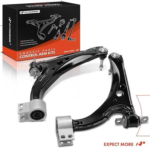 A-Premium 2 x Front Lower Control Arm, with Ball Joint & Bushing, Compatible with Chevrolet Cruze, Volt, 2016 2017 2018 2019 in Saudi Arabia