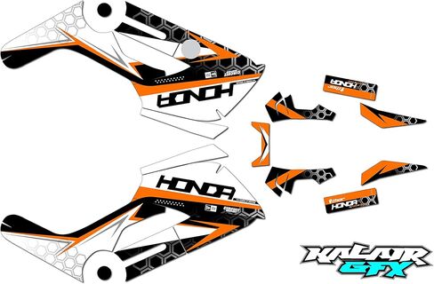 مجموعة الرسومات لـ Honda Navi (2016-2022) Proxima Series Tan 09 Mil-Dirt Bike Custom Racing Deacals Kits ، No-Plastics in Kuwait