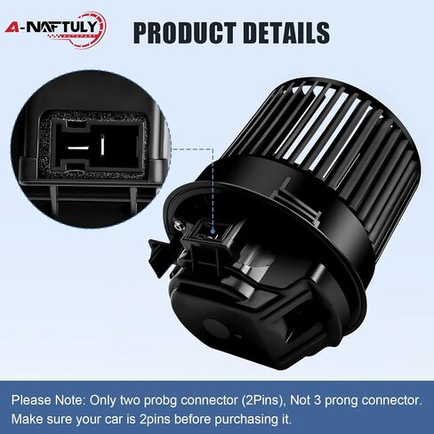 Front AC Blower Motor Fan Fits for 2013 2014 2015 2016 2017 2018 Nissan Sentra, HVAC Heater Blower Motor Replacement 700295, 76986, 27226-3SG0A, 272263SG0A, PM4054 in Saudi Arabia