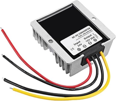1pc 24V to 12V Converter Step Down 24V 12V Waterproof Module 1A -60A Module Converter Output 12V Voltage(20A_12V) in Saudi Arabia