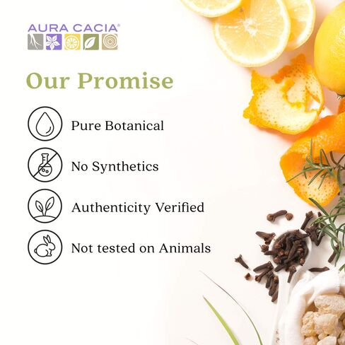 Aura Cacia Frankense Oil Pure Oil في زيت Jojoba | GC/MS تم اختباره للنقاء | 15 مل (0.5 فلا. أوقية.) in Saudi Arabia