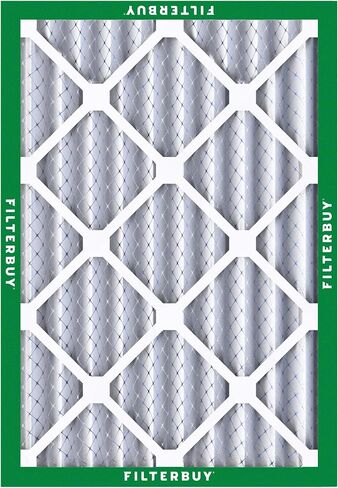 مرشح الهواء Filterbuy 18x22x1 MERV 8 Dust Defense (عبوة واحدة)، استبدال مرشحات هواء فرن HVAC AC المطوية (الحجم الفعلي: 17.75 × 21.75 × 0.75 بوصة) in Saudi Arabia