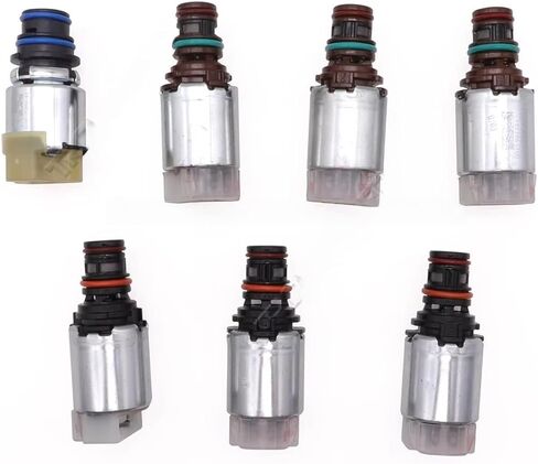 6R80 مجموعة صمامات مربع التلقائي التلقائي مجموعة صمامات ملفوفات الملفات اللولبية 7 PCS متوافقة مع أجزاء صندوق التروس in Kuwait