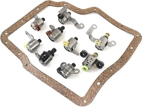 JF506E 09A 5F31 Transmission Shift Solenoid Gearbox Kit Compatible for VW Golf Jetta Compatible for Jaguar & Freelander Models 5Speed FWD AWD in Kuwait