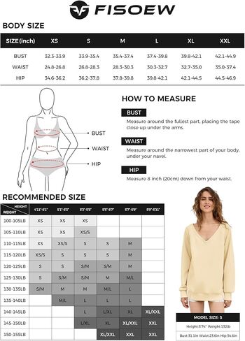 Fisoew Womens كبيرة الحجم V رقبة من العرقلة غير الرسمية سقوط فضفاضة ملائمة الأكمام الطويلة. in Saudi Arabia