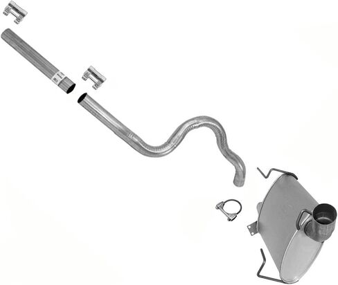 For Ford 2005-2009 Ford Mustang 4.0L Exhaust Resonator Muffler System Pipe in Saudi Arabia