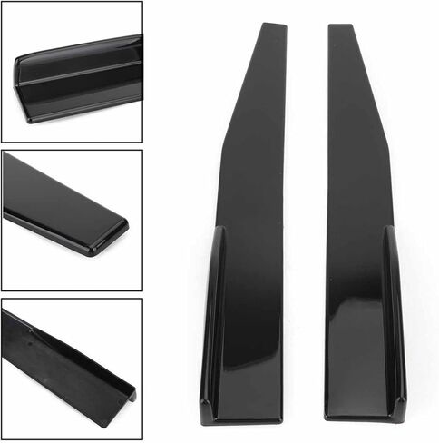 Spoiler Splitter Body Glossy Black Fit for 2009-2020 Ni-ssan Altima Front Rear Bumper Lip Kit Side Skirt Universal Fit in Saudi Arabia