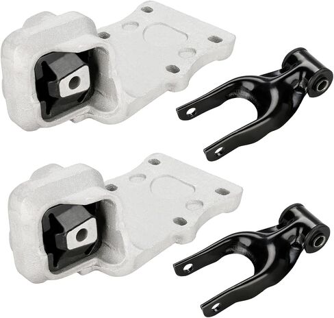 jdmon 4pcs الأمامية اليمنى اليسرى عزم الدوران محرك المحرك مجموعة الاستبدال لشيفروليه Uplander ، بويك Rendezvous 2002-2005 3.4L 3.5L 3.6L متوافق مع A2900 / GP2900 / 2900 / A2900 / 2900 in Saudi Arabia