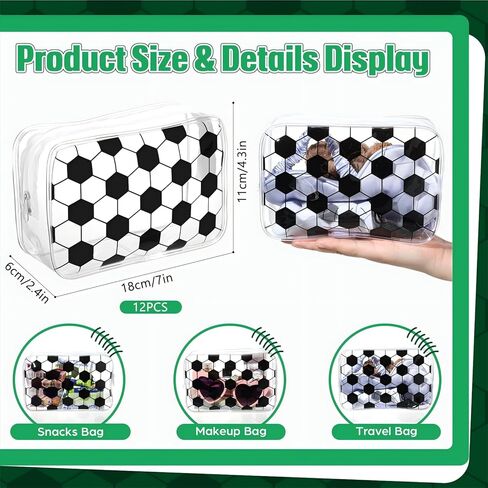 Druginary 12 PCS Softball Team Gifts Cosmetics Goodie Bag PVC Clear Portable Makeup Bags Organizer 7 × 4.3 × 2.4 '' in Kuwait
