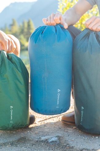Coghlan's Stuff Bag 10L - Portable Drawstring Storage Sack for Camping, Travel, Gear Organization - Lightweight, Water-Resistant Ripstop Fabric Outdoor Storage Sack for Backpacking, Hiking,and More in Kuwait