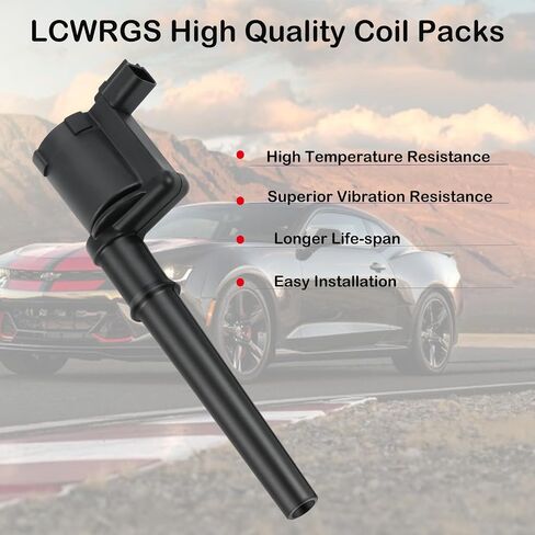 Set of 8 Ignition Coil Pack and Spark Plugs fits for 2003 2004 2005 Lincoln Navigator Aviator Continental Blackwood Mark VIII Ford Mustang Mercury Marauder Panoz Esperante Replaces DG543 in Saudi Arabia