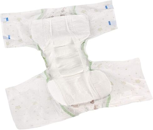 Crinklz Tab-Style Briefs Adult Printed Diapers, Medium, Pack/15 in Saudi Arabia