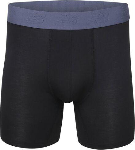 New Balance Men's Ultra Smooth Microfiber Lightweight Breathable Performance Boxer Brief Underwear (4 Pack) in Saudi Arabia