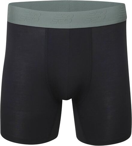 New Balance Men's Ultra Smooth Microfiber Lightweight Breathable Performance Boxer Brief Underwear (4 Pack) in Saudi Arabia
