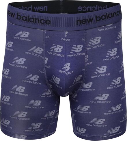 New Balance Men's Ultra Smooth Microfiber Lightweight Breathable Performance Boxer Brief Underwear (4 Pack) in Saudi Arabia