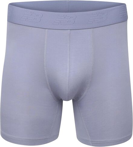 New Balance Men's Ultra Smooth Microfiber Lightweight Breathable Performance Boxer Brief Underwear (4 Pack) in Saudi Arabia
