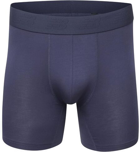 New Balance Men's Ultra Smooth Microfiber Lightweight Breathable Performance Boxer Brief Underwear (4 Pack) in Saudi Arabia