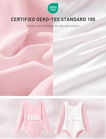 Girls Ballet Dance Long Sleeve Leotard with Removable Skirt and Tights Combo, Toddlers Gymnastics Ballerina Outfit in Kuwait