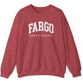 Fargo North Dakota Adult Unisex Crewneck Sweatshirt in Kuwait