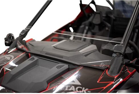 TUSK القابل للإزالة نصف الزجاج الأمامي واضح ل POROLIS RZR PRO XP PREMIUM 2020-2022 in Saudi Arabia