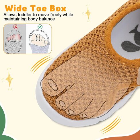 Feetcity Baby Shoes Boys Girls First Walking Shoes Shies Sneakers Lightweight Slip on Shoe in Kuwait