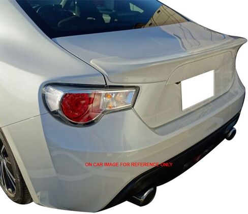 IKON MOTORSPORTS, Pre-Painted Trunk Spoiler Compatible with 2013-2016 Scion FR-S/2013-2020 Subaru BRZ/2017-2020 Toyota 86, ABS Painted Lightning Red Firestorm #C7P Rear Spoiler Available in Saudi Arabia