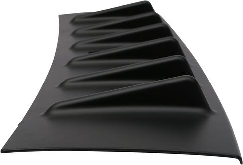 Roof Spoiler Compatible with 2008-2017 Mitsubishi Lancer Sedan 4 Door (Except EVO/Hatchback), Unpainted Black ABS Wind Rear Spoiler Wing by IKON MOTORSPORTS, 2009 2010 2011 2012 2013 2014 2015 in Saudi Arabia