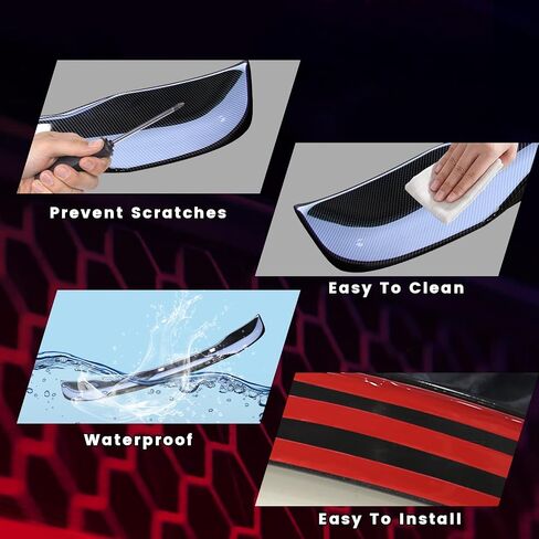 Spoiler for Civic Sedan 2025-2022 Without Drilling ABS Rear Trunk Spoiler Wing for Civic Sedan Hybrid (Glossy Black) in Saudi Arabia