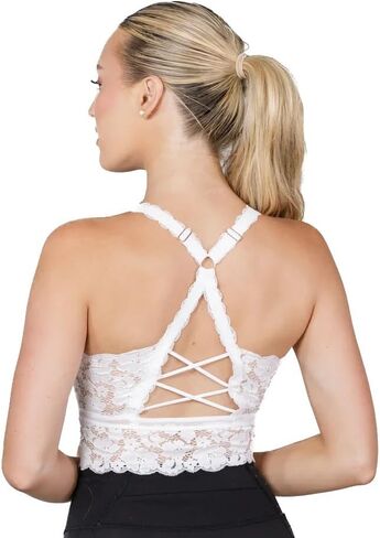 Juliette Deluxe Lace Racerback Bralette in Saudi Arabia