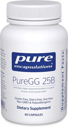 Pure Encapsulations PureGG 25B | Promotes GI and Immune Health Across All Ages | 60 Capsules in Saudi Arabia