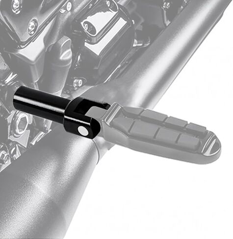 TCMT Rear Passenger Footpeg W/Mount Kit Fit For Harley Softail Slim FLS 2012-2017 Softail Slim S FLSS 2016-2017 Cross Bones FLSTSB 2008-2011 Replaces For 50932-08 in Saudi Arabia