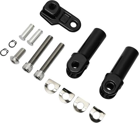 TCMT Rear Passenger Footpeg W/Mount Kit Fit For Harley Softail Slim FLS 2012-2017 Softail Slim S FLSS 2016-2017 Cross Bones FLSTSB 2008-2011 Replaces For 50932-08 in Saudi Arabia