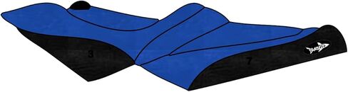 غطاء مقعد فينيل Blacktip Jetsports متوافق مع Sea-Doo 2007-2009 GTX ، GTX Ltd ، GTX 155 و 215 (Royal Blue/Gray) in Saudi Arabia